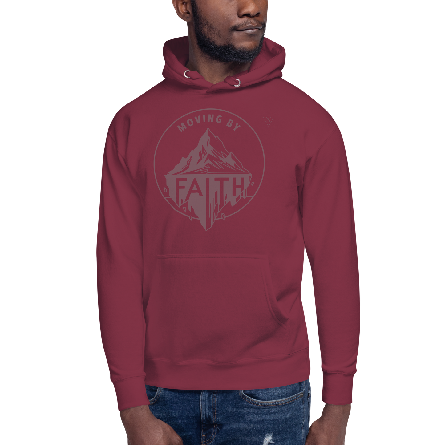 Moving Mountains By Faith Premium unisex hoodie