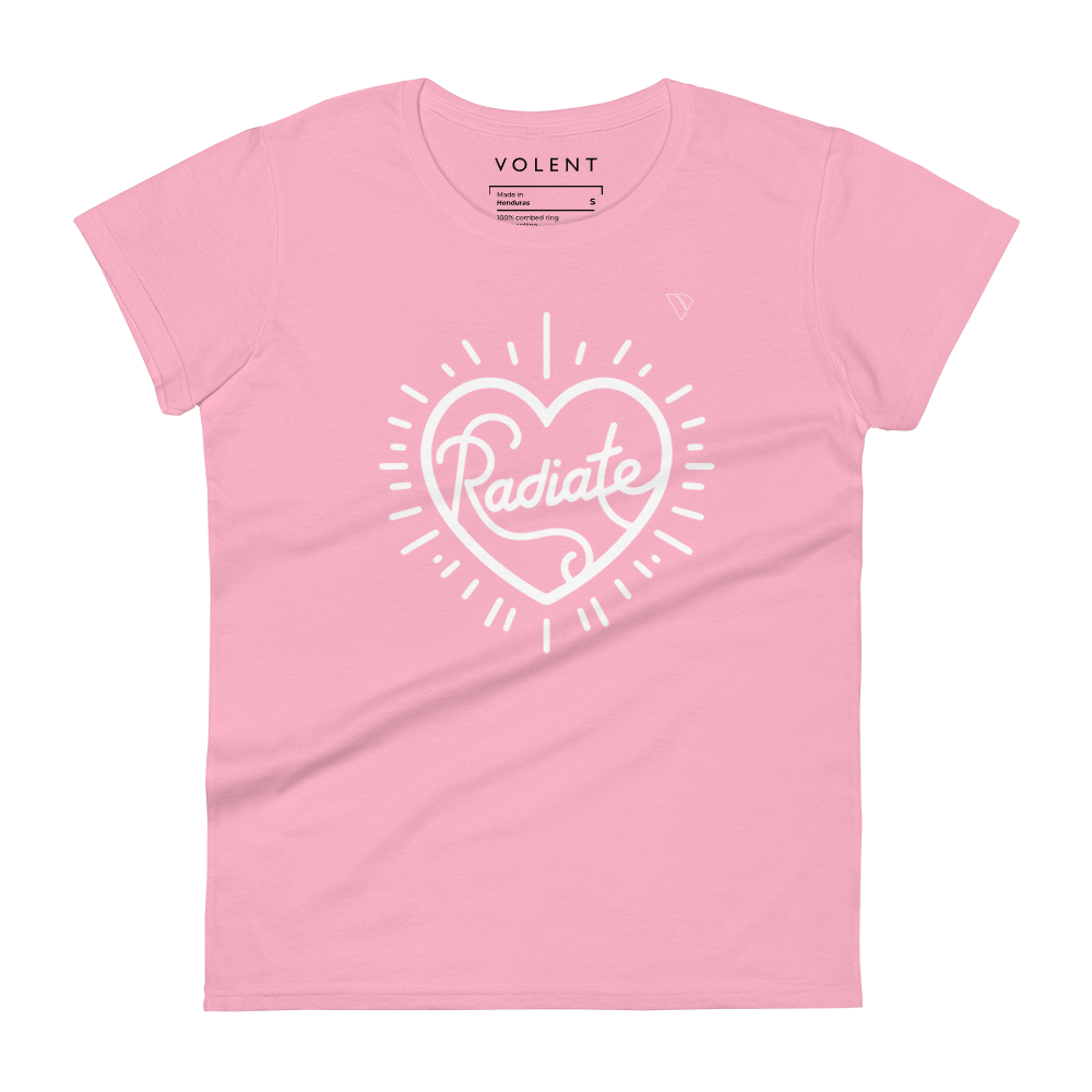 Radiate Love women's t-shirt