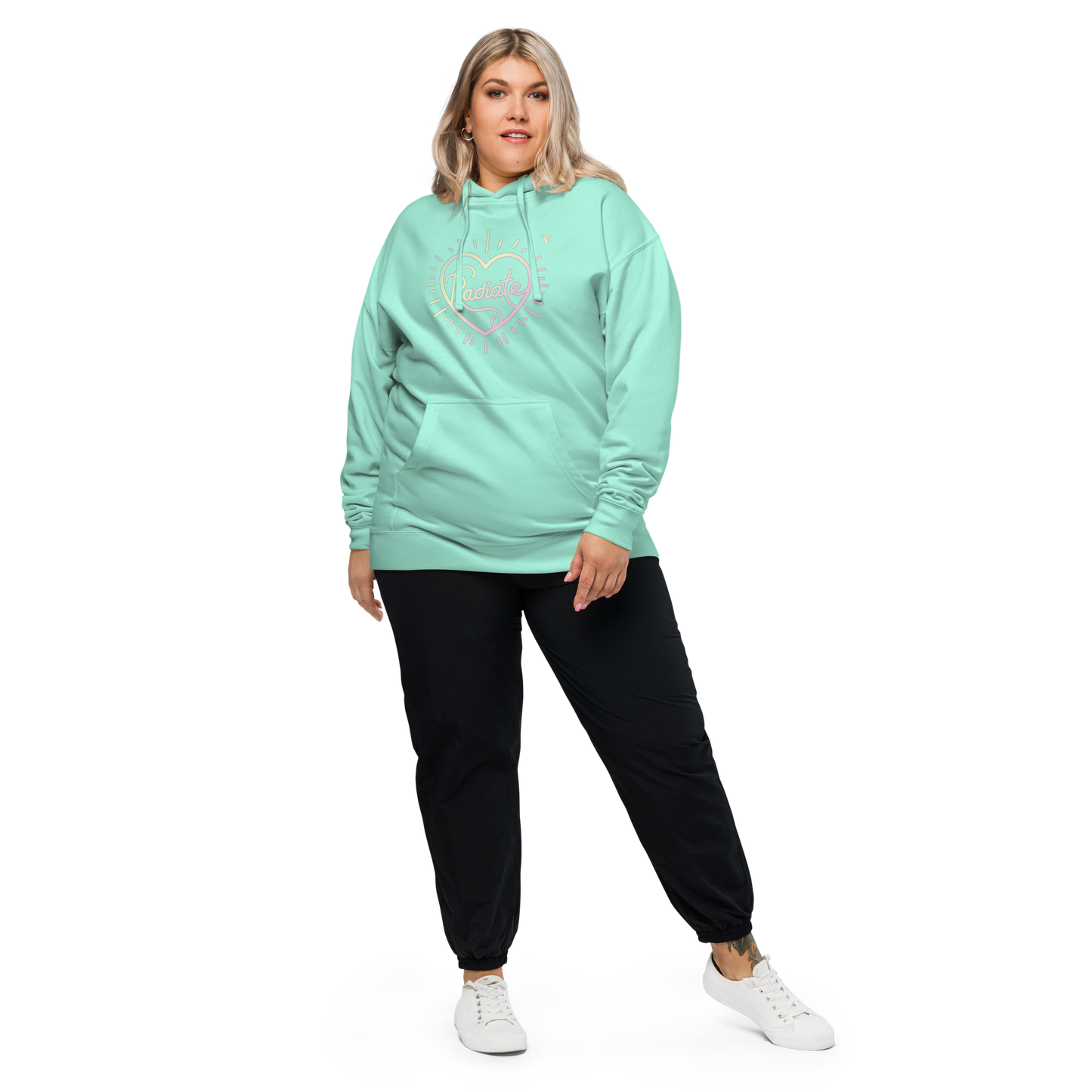 Radiate Love midweight hoodie