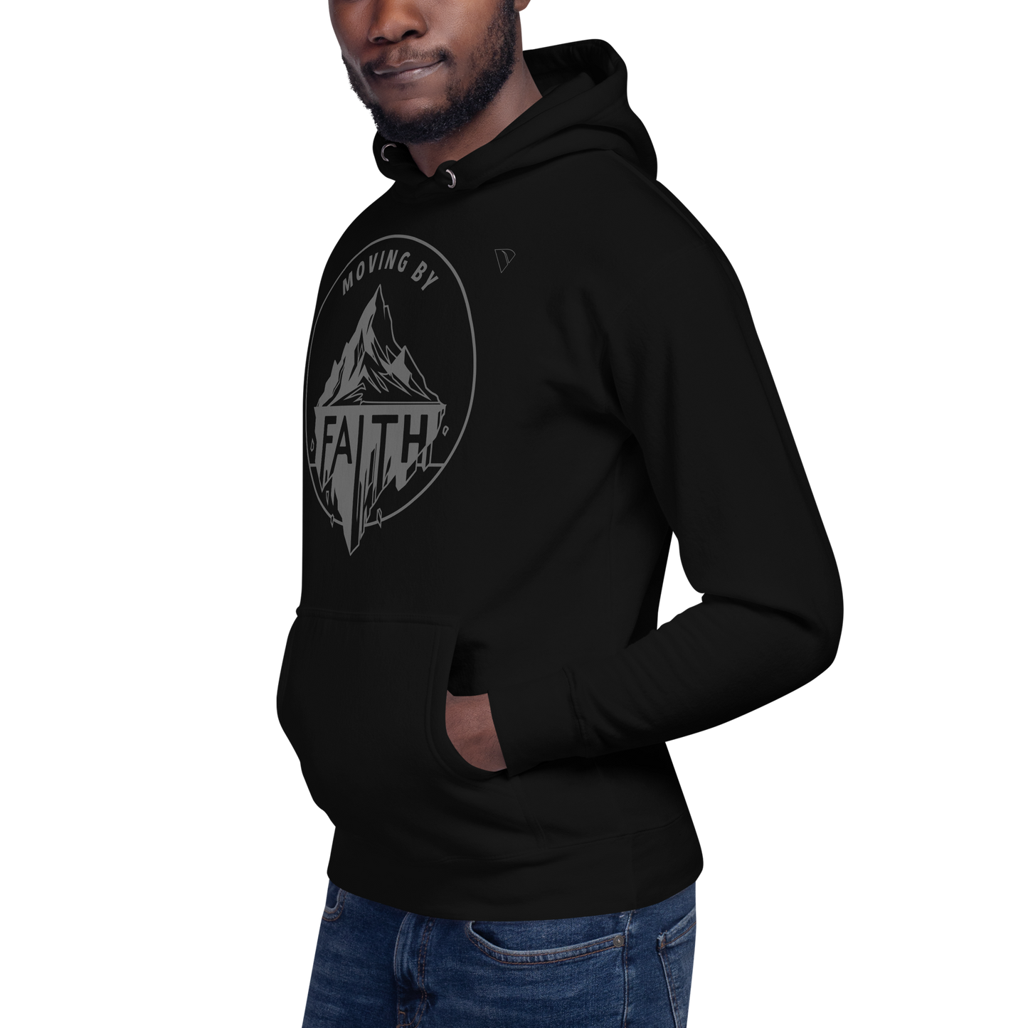 Moving Mountains By Faith Premium unisex hoodie