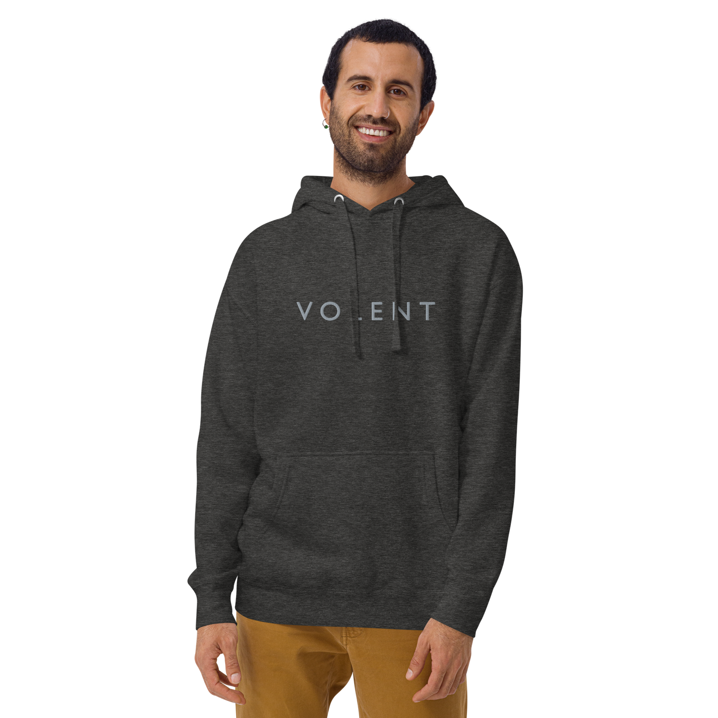 Volent Embroidered Premium unisex hoodie