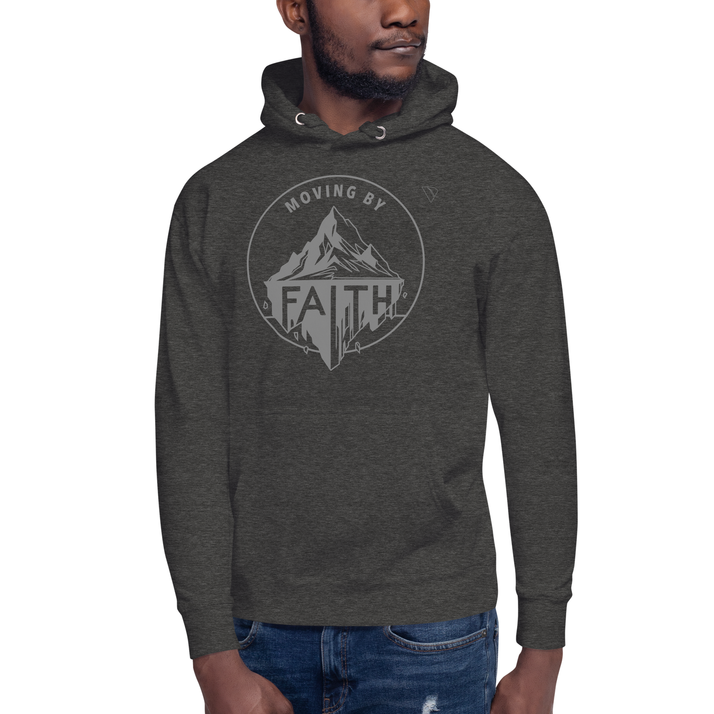 Moving Mountains By Faith Premium unisex hoodie