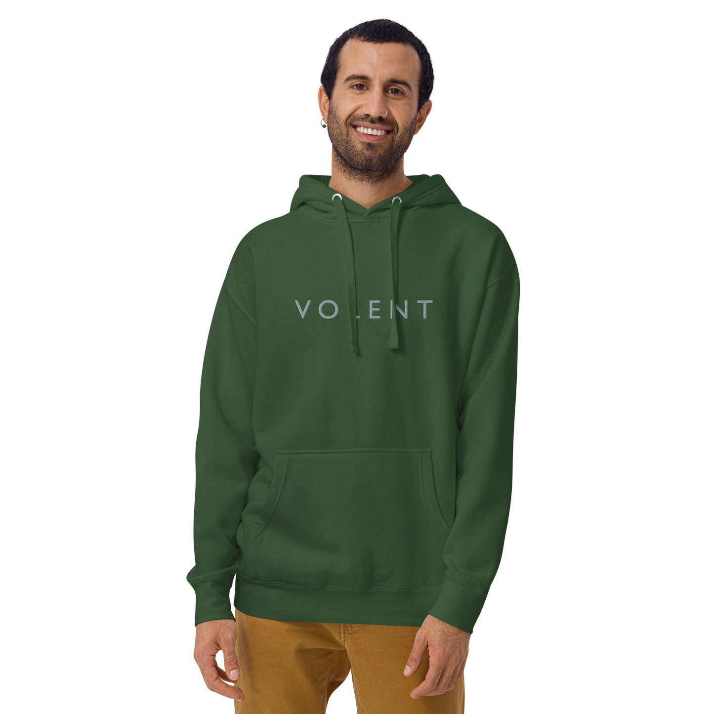 Volent Embroidered Premium unisex hoodie
