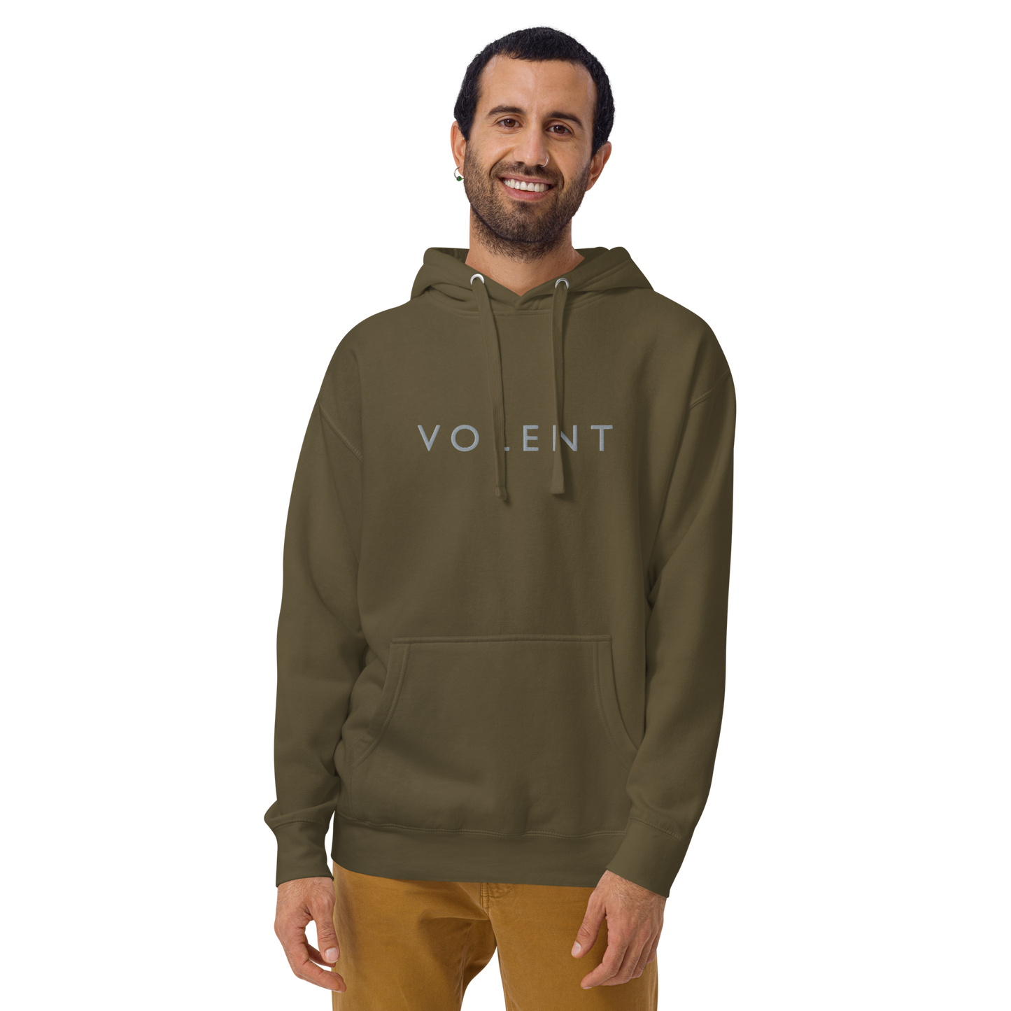 Volent Embroidered Premium unisex hoodie