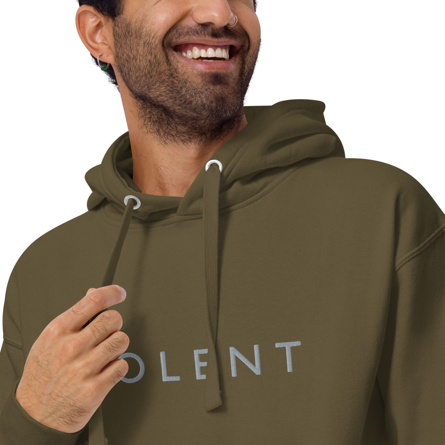 Volent Embroidered Premium unisex hoodie