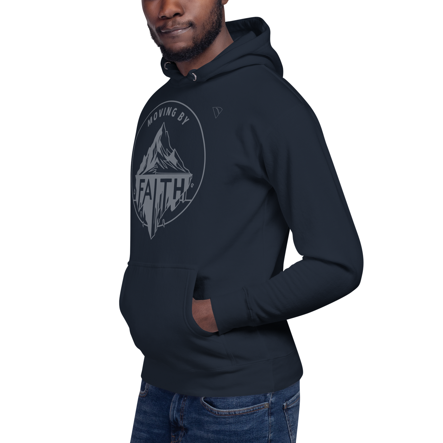 Moving Mountains By Faith Premium unisex hoodie