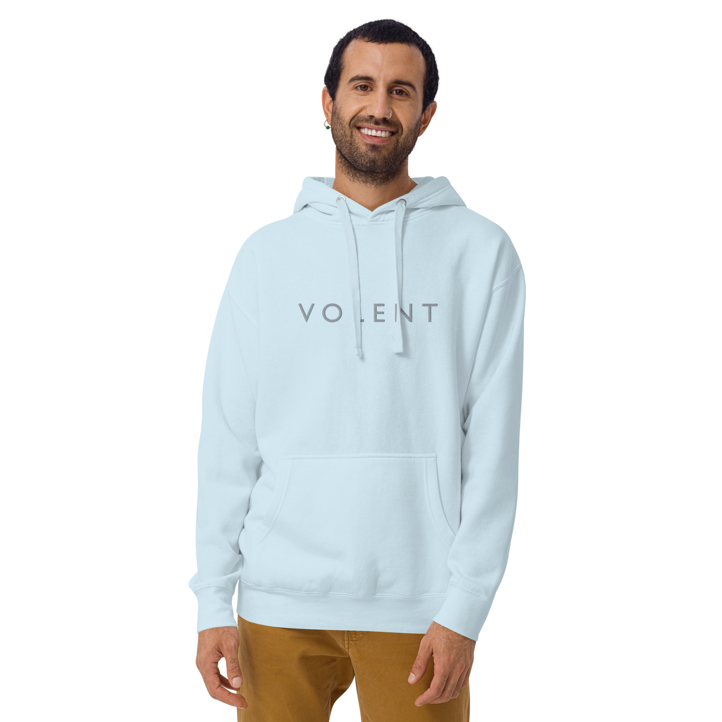 Volent Embroidered Premium unisex hoodie