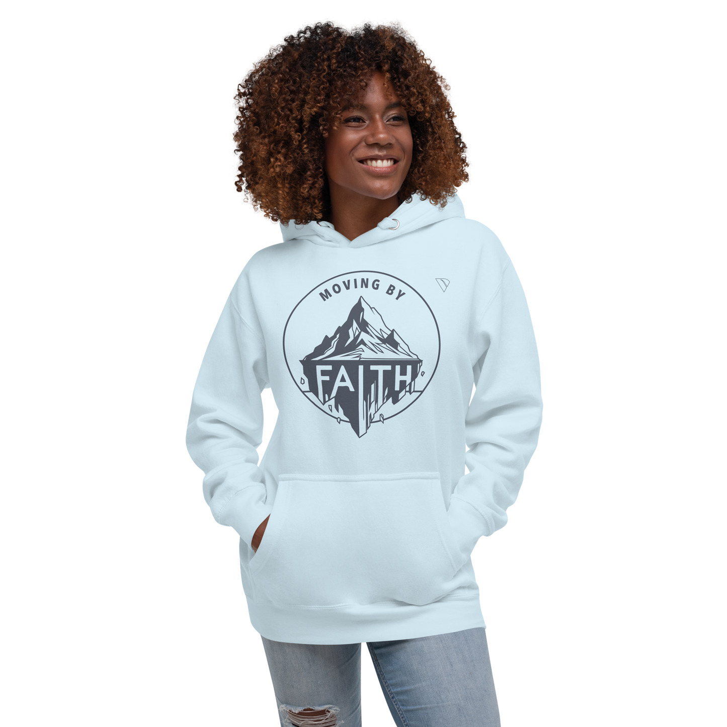 Moving Mountains By Faith Premium unisex hoodie