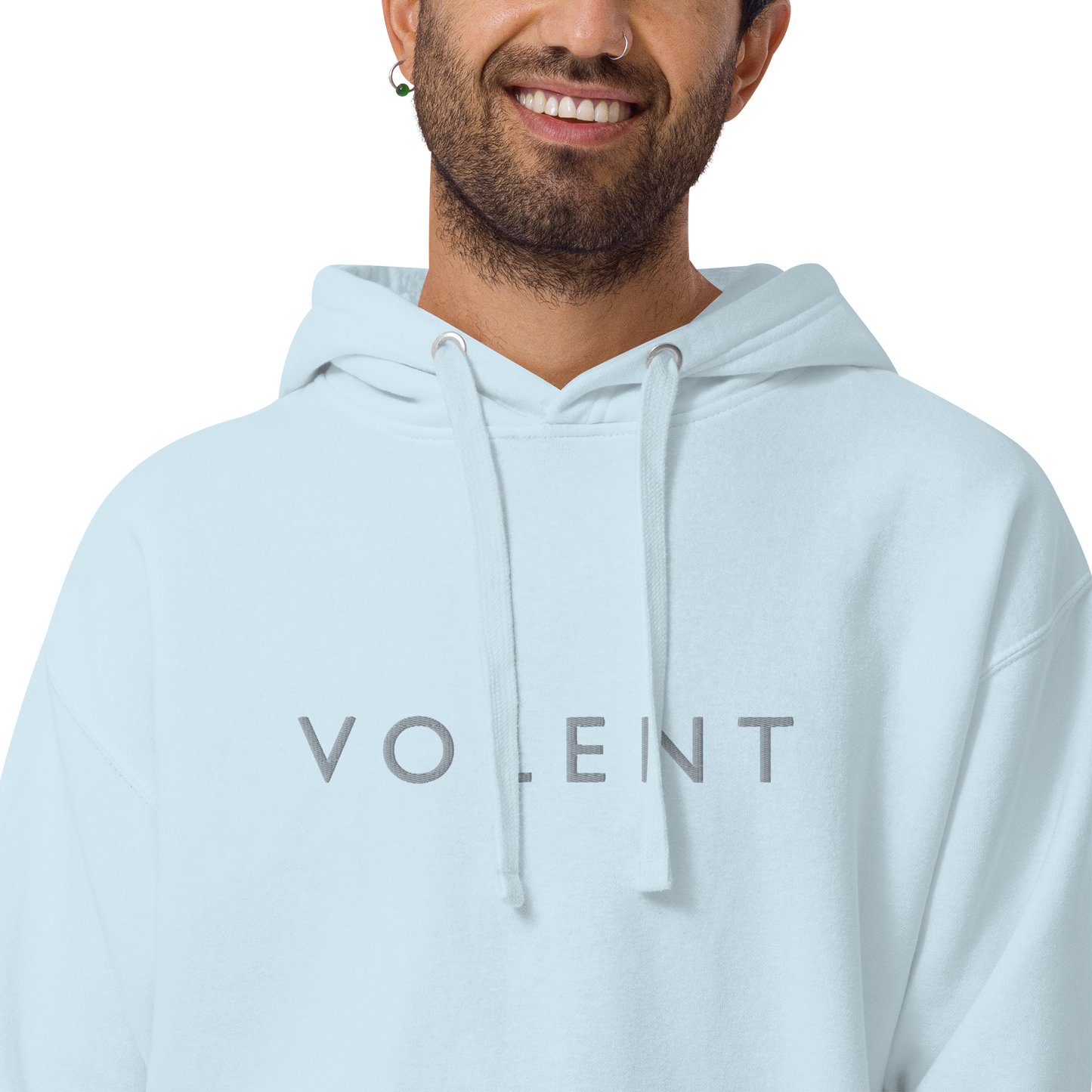 Volent Embroidered Premium unisex hoodie