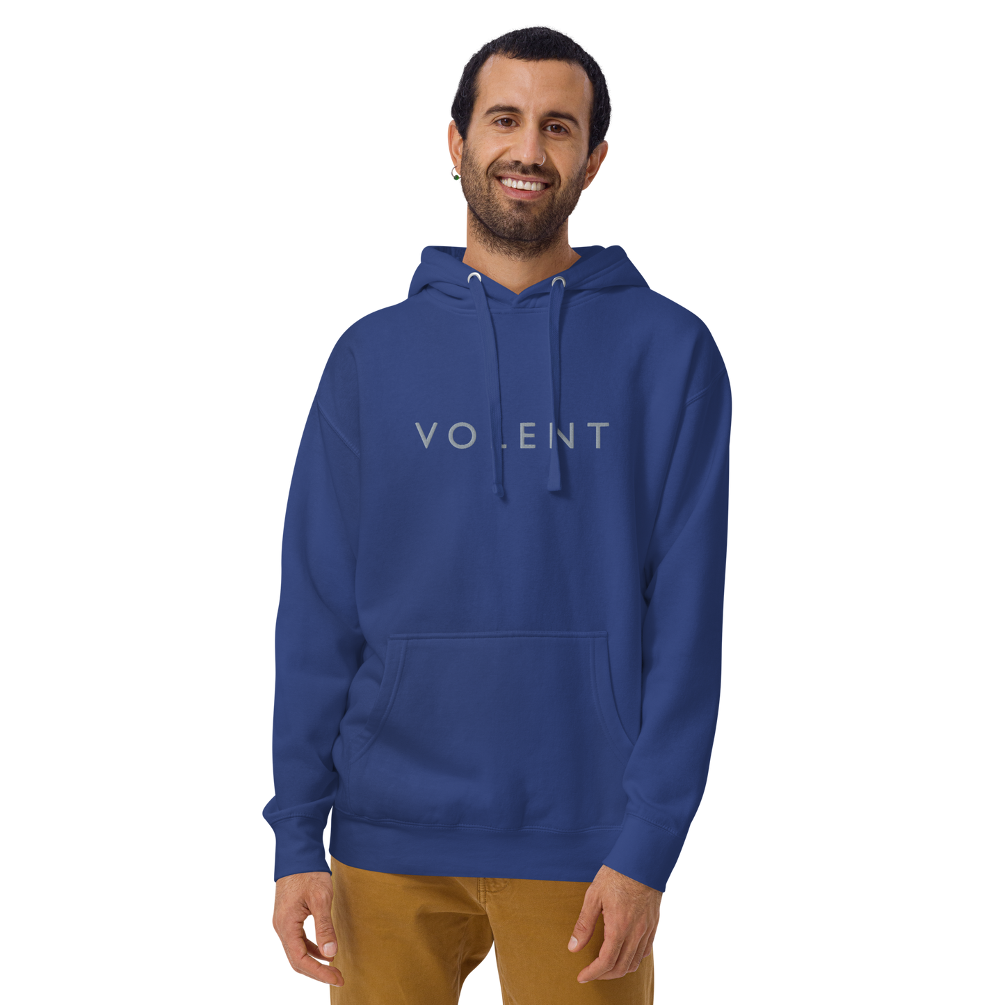 Volent Embroidered Premium unisex hoodie