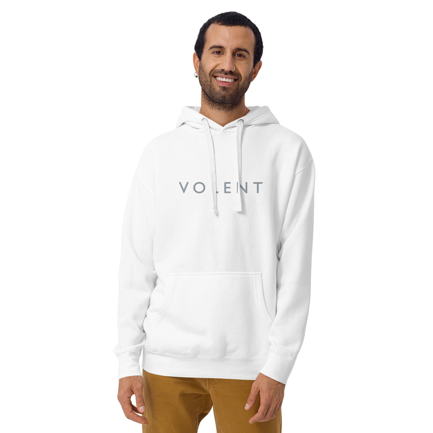 Volent Embroidered Premium unisex hoodie