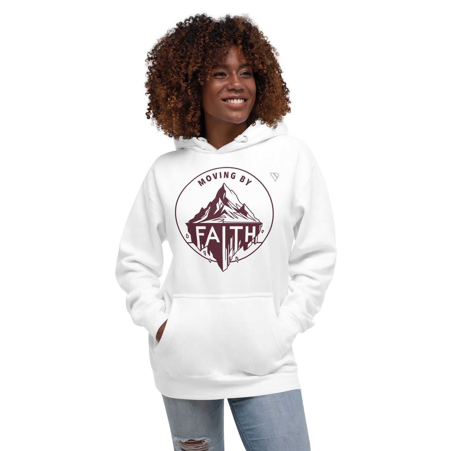Moving Mountains By Faith Premium unisex hoodie