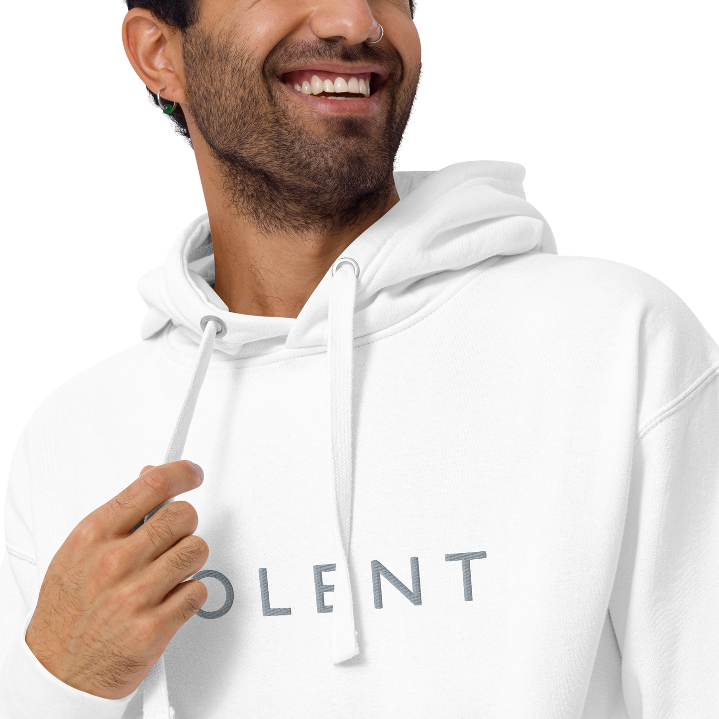Volent Embroidered Premium unisex hoodie