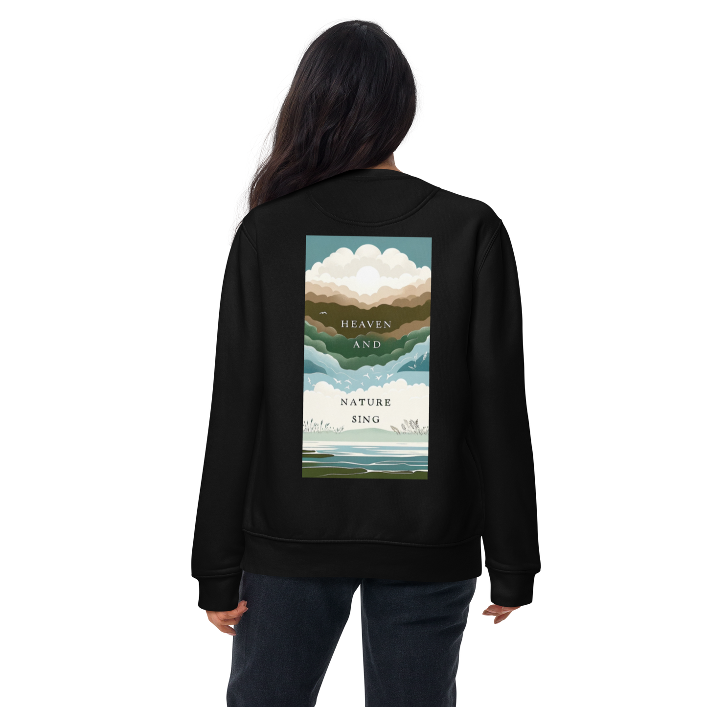 Heaven and Nature Sing Premium unisex sweatshirt