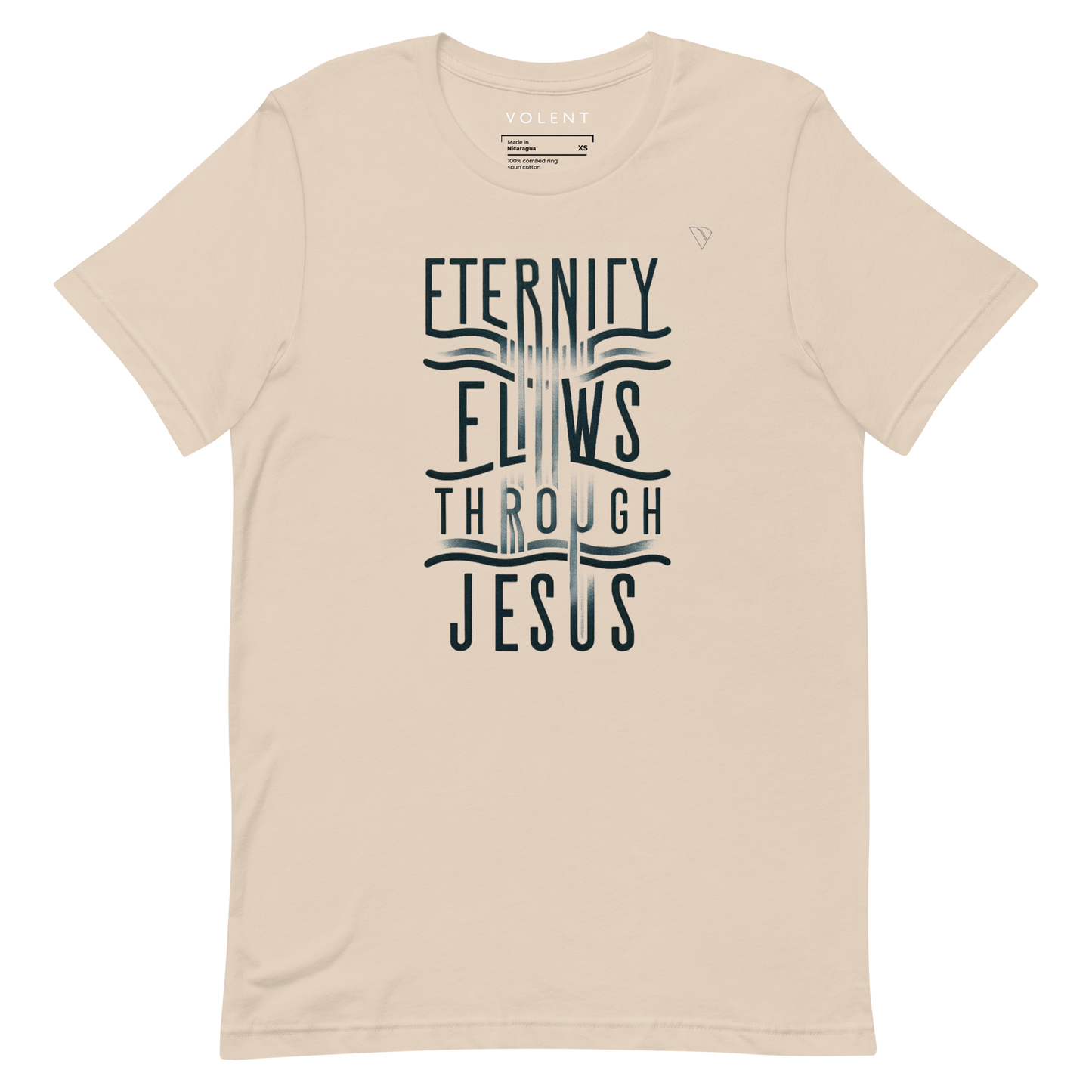 Eternity Flows Through Jesus unisex t-shirt