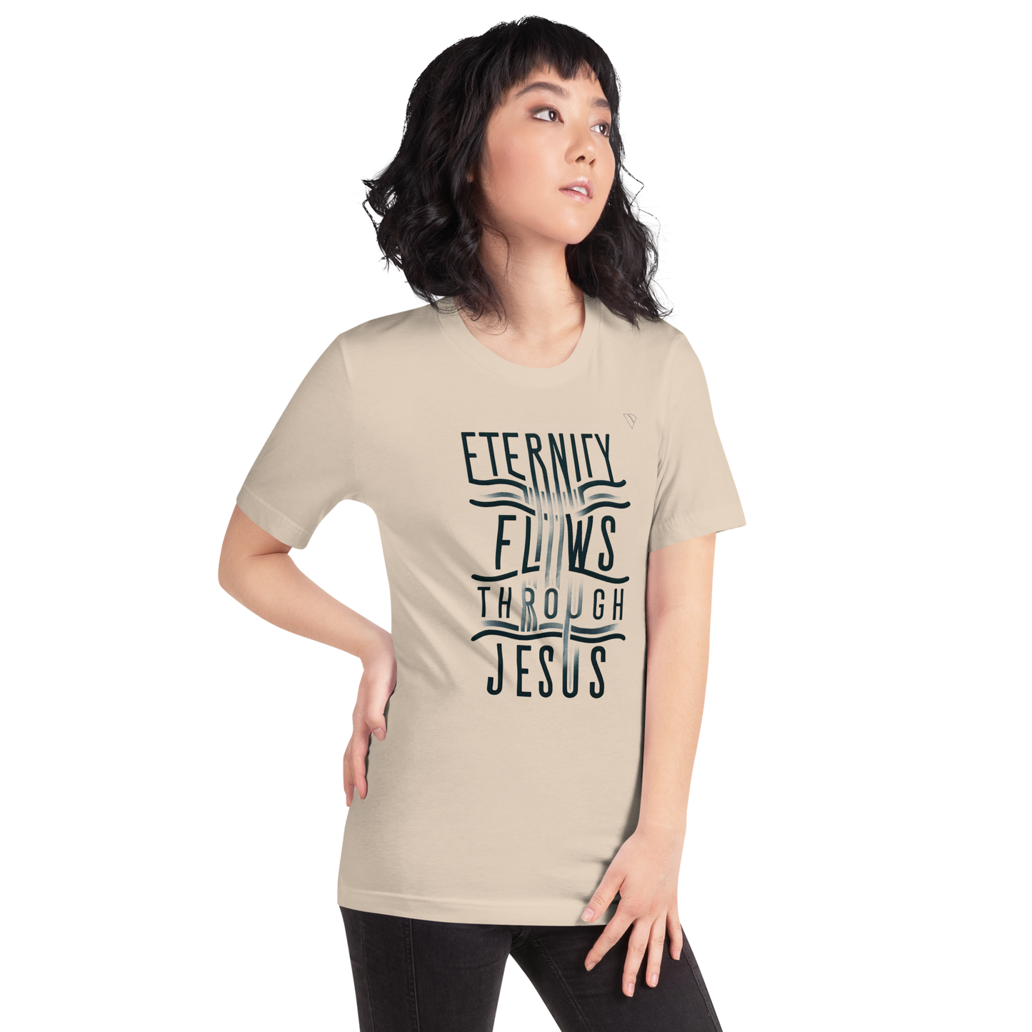 Eternity Flows Through Jesus unisex t-shirt